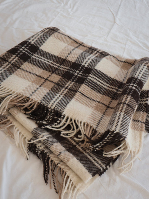 Elf Coffee & Oat Warm Comfort – Natural Wool Blanket