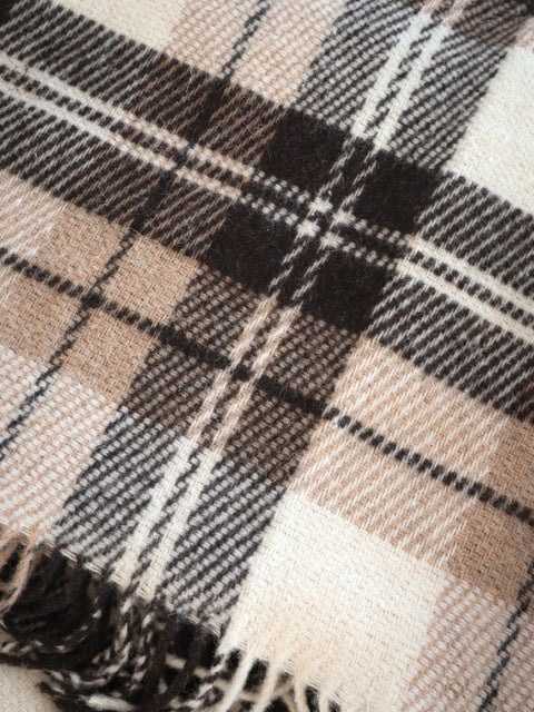 Elf Coffee & Oat Warm Comfort – Natural Wool Blanket